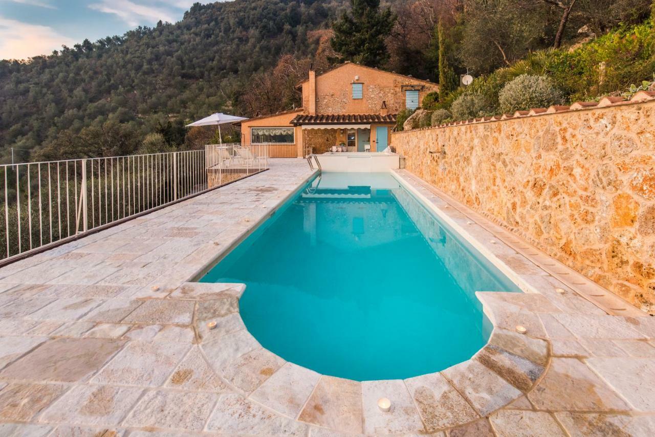 Charming Farmhouse In The Hills, Private Pool, Sea View, Dream Panorama 카마이오레 외부 사진