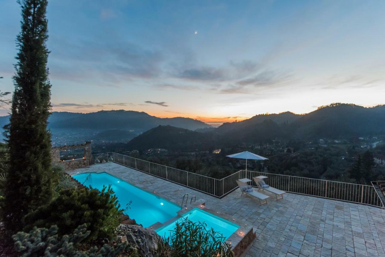 Charming Farmhouse In The Hills, Private Pool, Sea View, Dream Panorama 카마이오레 외부 사진