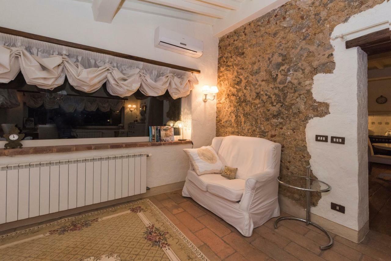 Charming Farmhouse In The Hills, Private Pool, Sea View, Dream Panorama 카마이오레 외부 사진