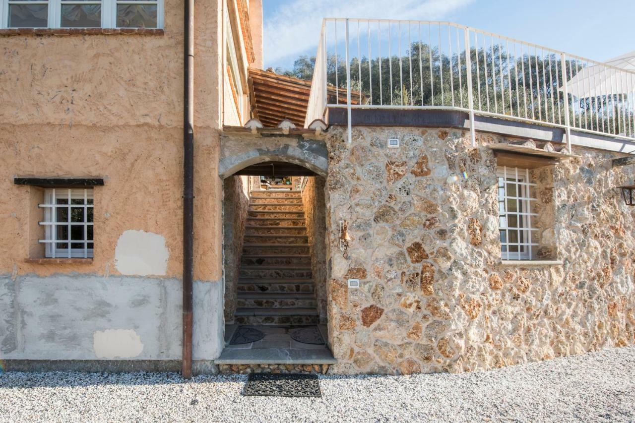 Charming Farmhouse In The Hills, Private Pool, Sea View, Dream Panorama 카마이오레 외부 사진