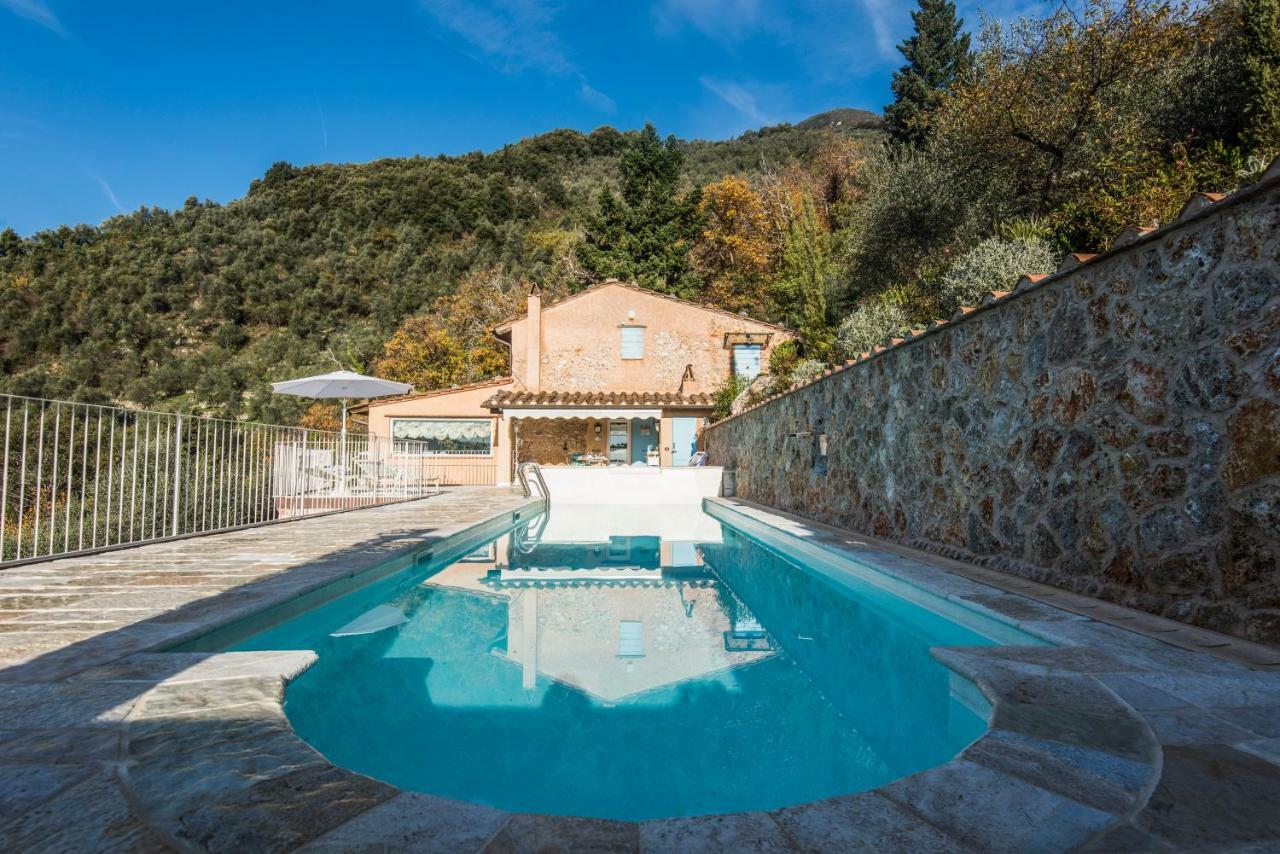 Charming Farmhouse In The Hills, Private Pool, Sea View, Dream Panorama 카마이오레 외부 사진