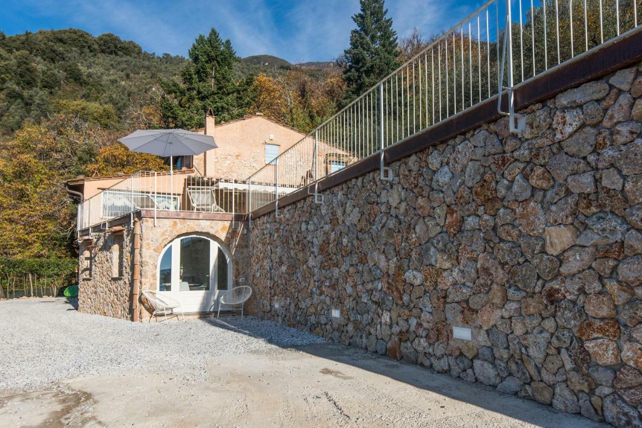 Charming Farmhouse In The Hills, Private Pool, Sea View, Dream Panorama 카마이오레 외부 사진