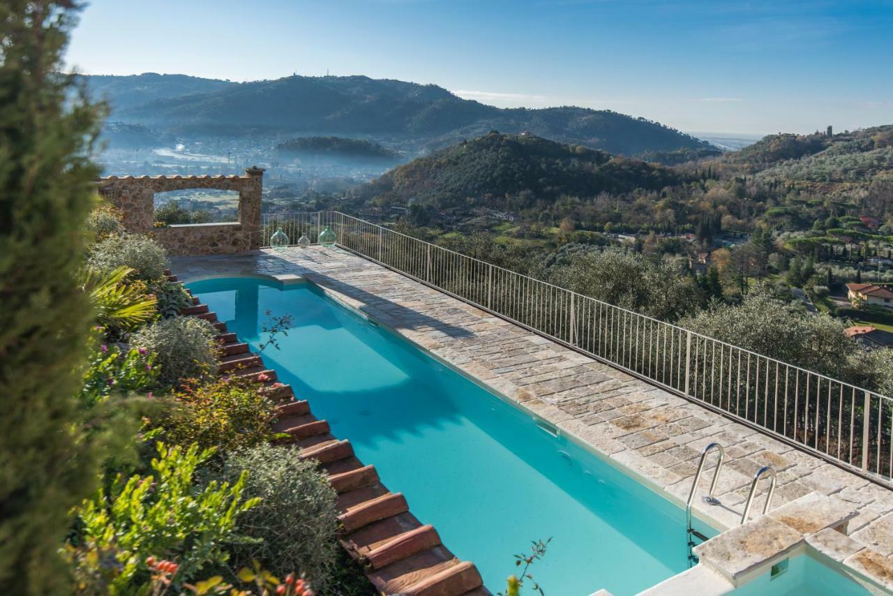 Charming Farmhouse In The Hills, Private Pool, Sea View, Dream Panorama 카마이오레 외부 사진