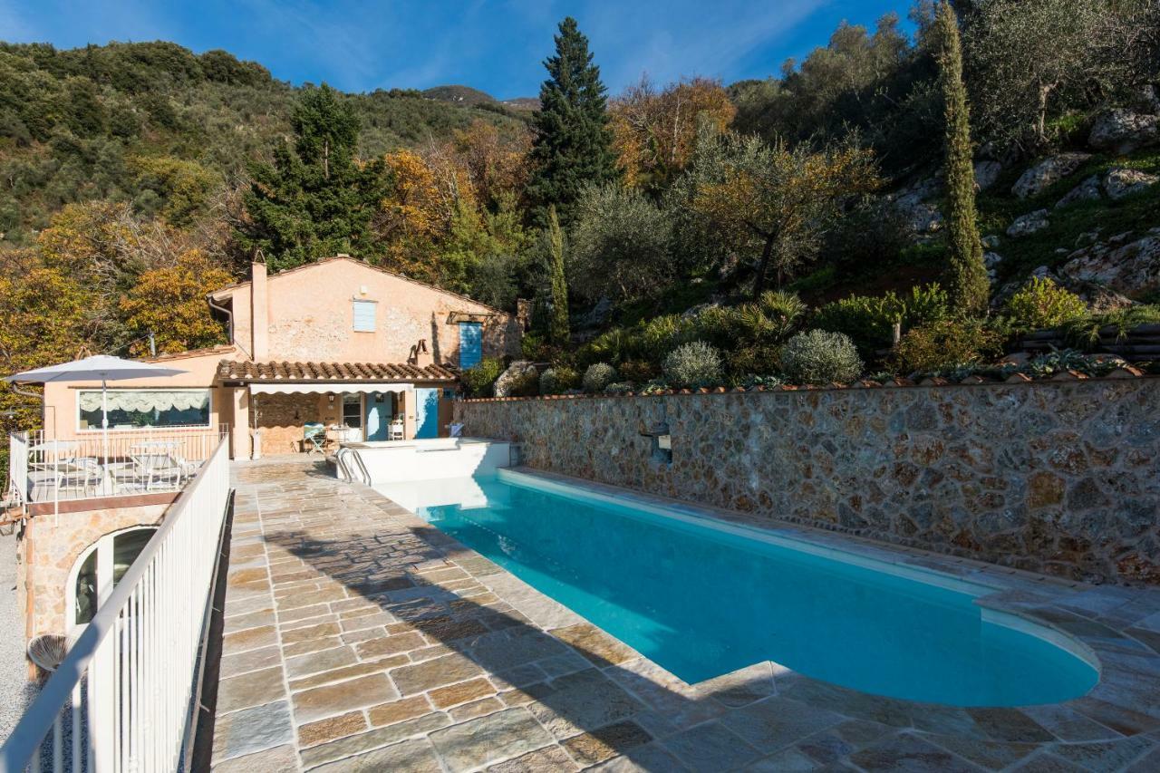 Charming Farmhouse In The Hills, Private Pool, Sea View, Dream Panorama 카마이오레 외부 사진